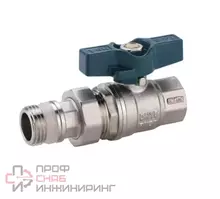 Кран шаровой РМС Люкс с полусгоном ГШБП-15 1/2"