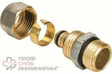 Муфта Henco обжим 16x16