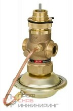 Комбинированный регулятор Danfoss AVQM Ду32/10 Pу16 резьб