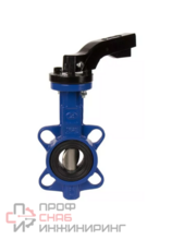 Затвор дисковый поворотный чугун EPDM Ду50 Ру16 д/нерж Zetkama