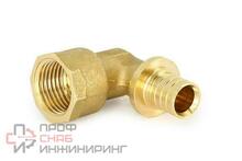 Угол аксиальный-В 20 х 3/4" Uni-fitt