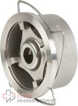 Клапан обратный тарельчатый GENEBRE 2415 11 DN080 PN40, корпус - CF8M, диск - CF8М, М/Ф