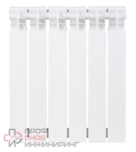 Радиатор алюминиевый Oasis ЭКО /500/80/6 секционный