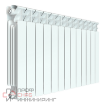 Радиатор биметаллический Rifar Base Ventil 500/13, левое подключение (без H-образного узла)