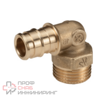 Угольник 90° с наружной резьбой для системы GX 16x1/2”M Giacomini