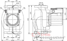 Насос Wilo TOP-S 40/10 EM PN6/10