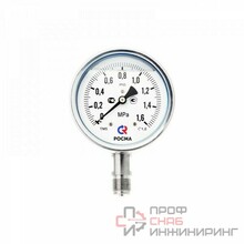 Манометр Росма ТМ-621ТЭ.0 (0-10MPa) 20x1,5.1,0