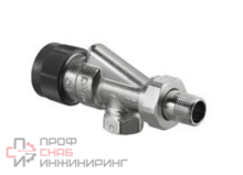 Вентиль Oventrop, серия A, осевой, DN-20, 3/4", ВН, никелированный