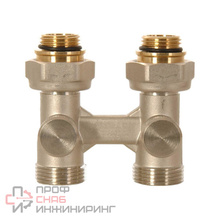 Узел Heaton ниж/п Ду15 Ру10 1/2x3/4" ПУ прям в/к двухтр