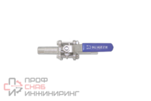 Кран шаровый приварной трехсоставной Newkey нержавеющий DN10 PN64