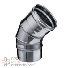 Колено угол 135° 3 секции Ferrum DN115