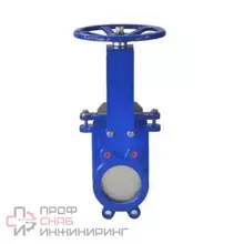 Задвижка Benarmo шибер чуг м/фл Ду400 Ру10 2/ст пн/п NBR 1130P