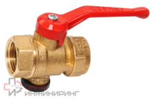 Кран шаровой Цветлит DN15 PN1,6 МПа 11Б27п11