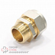 Переходник General Fittings 5300 32-1" обжим-резьба нр латунь никелированная