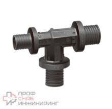 PPSU VARMEGA Тройник Slide-fit переходной 20 × 16 × 20