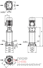 Насос Wilo HELIX FIRST V 205-5/16/E/S/400-50
