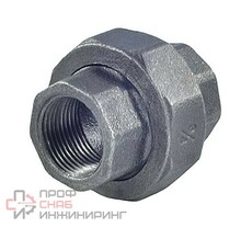 Соединитель Fittex PLUS чугун американка Ду25 (1") м/м конусный