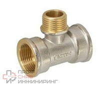 Тройник СТМ резьб.3/4 х 1/2 х 3/4 г/ш/г