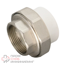 Американка Valfex 63-2", пайка-резьба, вн., полипропилен, белый