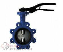 Затвор поворотный чугунный Giacomini EPDM Ду40 Ру16 р/проуш д/нерж R59FL