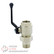 Кран Bugatti с разъемным соединением НВ 3/4' ручка NEW JERSEY серия 920 полный проход