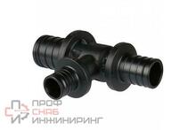 Тройник 25-25-16, Rehau RAUTITAN, PX, надв.гильза-надв.гильза, PPSU