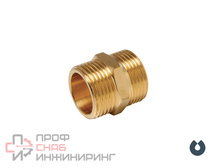 Ниппель латунный Unipump 1" нр х 1" нр
