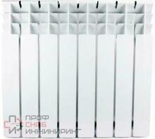 Радиатор отопления KONNER алюминиевый секционный PRO 100/500 12 секций - Повышенная теплоотдача, 6133470