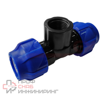 Тройник Valfex 25-3/4"-25 обжим-резьба внутренняя PP-R