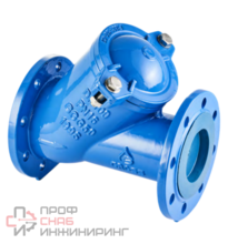 Обратный клапан GROSS шаровой DN 50, PN 10/16, корпус-чугун, T max=80°C (тип 400)