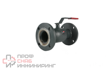 Шаровой кран Ридан JiP-R Standard FF фланцевый, с рукояткой стандартным проходом; Ду32