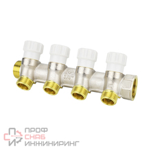 Коллекторы распределительные с запорными клапанами VARMEGA VM14714