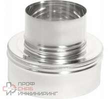 Переход моно на сэндвич Теплов и Сухов d 200 х 260 толщина 0,8 х 0,5 нержавеющая сталь