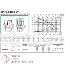 Насос циркуляционный промышленный DAB BPH 60/340.65 T