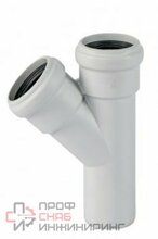 Тройник Ostendorf БЕСШУМН. ПП 50/50 45гр.