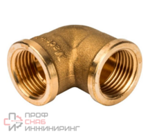 Угольник 90° 1/2"-1/2" General Fittings 2700 вн. резьба, латунь