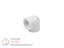Угольник полипропиленовый соединительный 90° КОНТУР PP-R 32/90