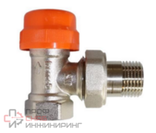 Клапан радиаторный термостатический Sanext RV2, 1/2"х1/2", угловой