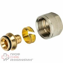 Фитинг компрессионный 16х2,0x1/2 для PEx труб STOUT