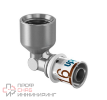 Угольник МП пресс латунь Дн16х1/2"х90гр ВР Ру10 Uponor