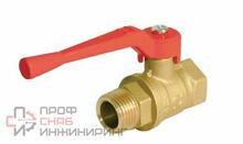 Кран шаровой БАЗ 11Б27п1 Ду20 А31 вр/нр рычаг