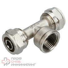 Тройник AQUALINK обжим. В.Р 20х1/2х20