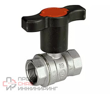 Кран шаровой Giacomini R851TX полнопроходной 1/2" В-В хром. удлин. ручка