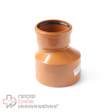Переход эксцентрический PRO AQUA TERRA для наружной канализации 160x110