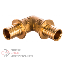 Угольник 90° 16, латунь ELSEN