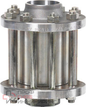 Клапан обратный пружинный NRVA Ду65 Ру40 нержавеющая сталь фланцевый Danfoss 020-2006