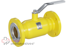Кран шаровой стальной фланцевый LD КШЦФ газ DN 50 PN40 полнопроходной