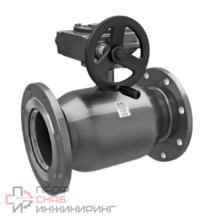 Кран шаровой LD Regula фланец/фланец с редуктором Ду150 Ру16
