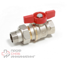 Кран шаровой полнопроходной DADO с отводом 1/2"x1/2" Н-В бабочка Giacomini
