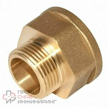 Переходник резьб. 1/2 (ш) х 3/4 (г) TIM